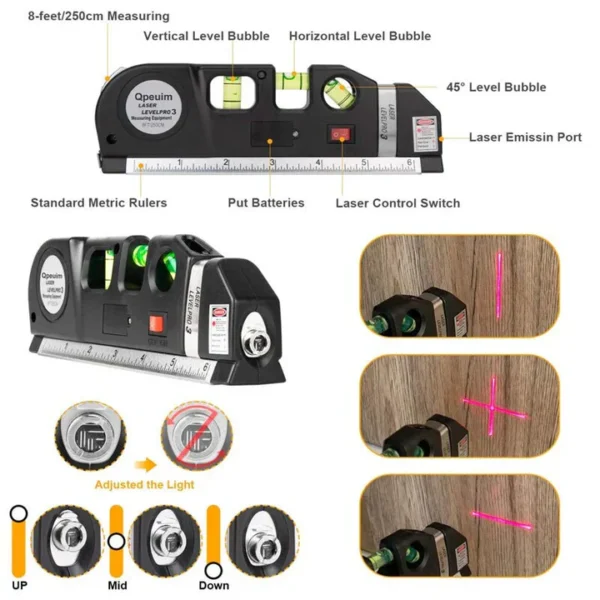 4-in-1 Multifunctional Laser Measuring Device - Image 6