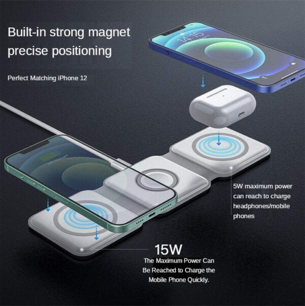 3-in-1 Magnetic Wireless Charger - Image 10