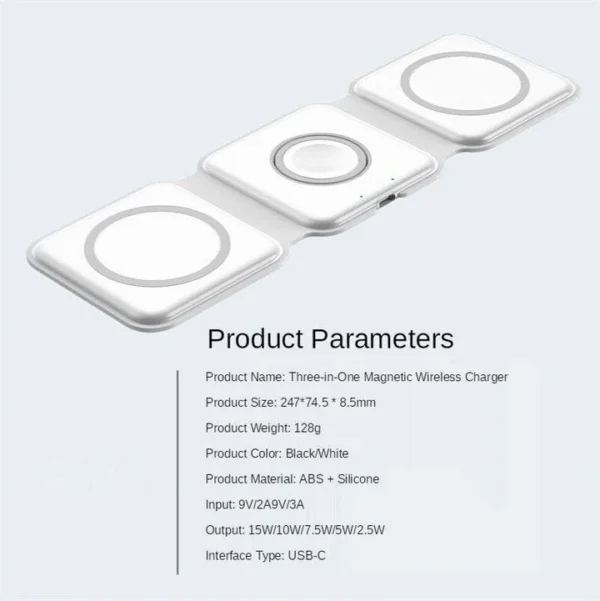 3-in-1 Magnetic Wireless Charger - Image 11